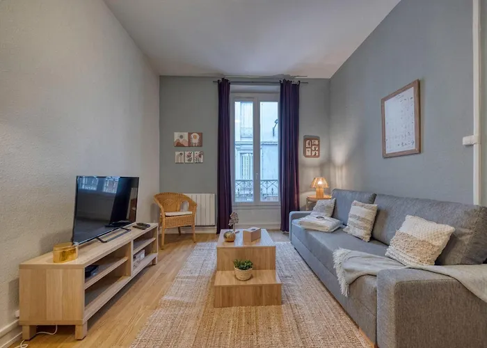 #hi Le Petit Marcel Hyper-centre Fully Equipped דירה